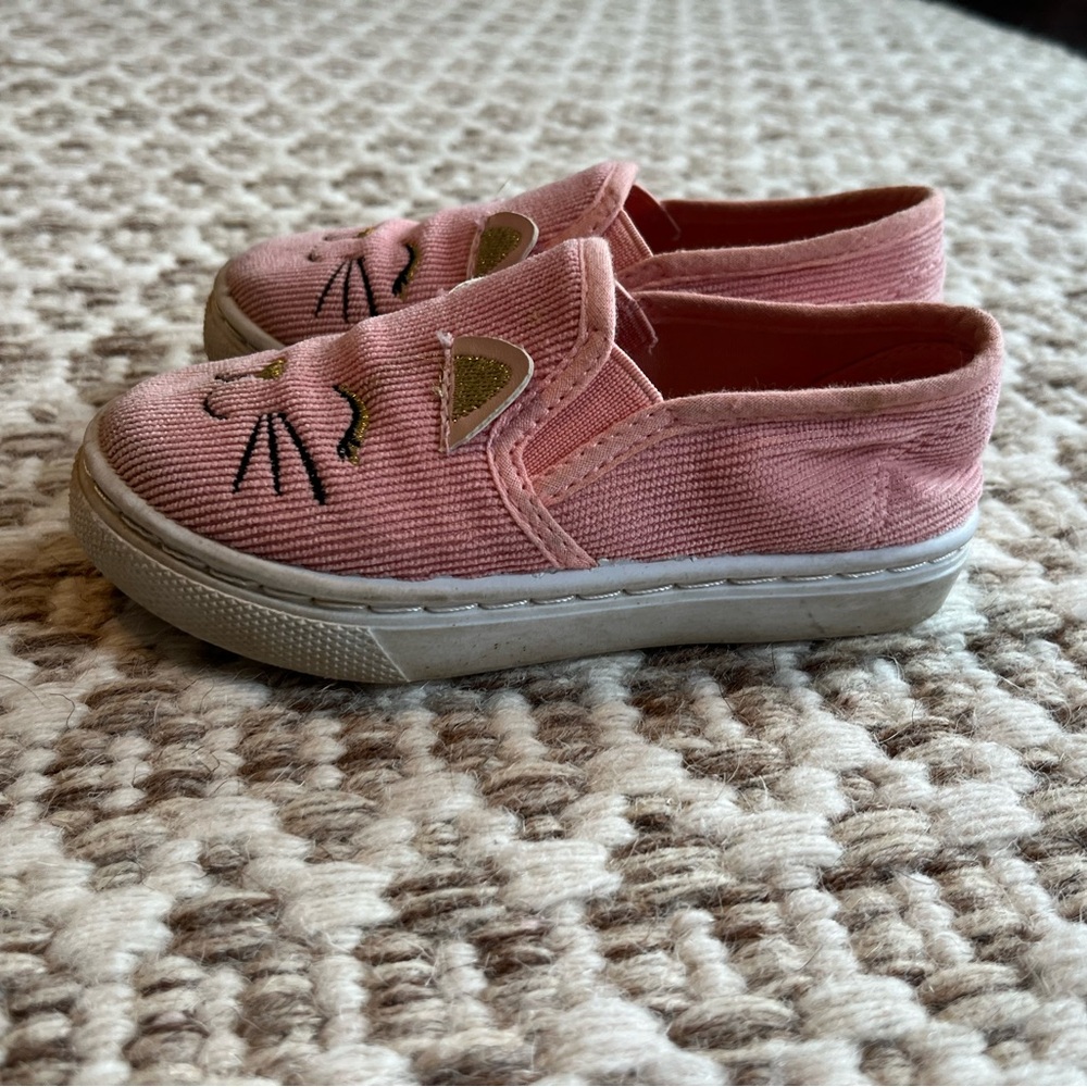 Capelli of New York Pink Cat Sneakers